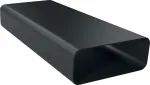 Lisa Bosch HEZ9VDSM1 Flat Duct, must v., 50 cm x 22.2 cm x 8.9 cm