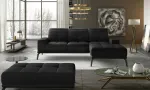 M&ouml;&ouml;blikomplekt Torrense & Pouf Right Mat Velvet 99, sise, must v.