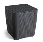 Aia hoiukast Keter Luzon Flat Wicker, 39 cm x 39 cm x 42 cm