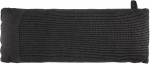 Saunapadi Rento, puuvill/pol&uuml;ester, 50 x 22 cm, must v./hall v.