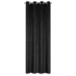&Ouml;&ouml;kardin ZKEK-02, must, 140 cm x 250 cm
