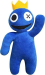 Pehme m&auml;nguasi HappyJoe Rainbow Friends, sinine v., 30 cm