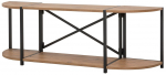 TV-laud Kalune Design Sky Rafix, pruun v./must v., 138 cm x 35 cm x 47 cm