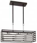 Valgusti rippuv CristalRecord Cell 99-003-03-115, E27, 3, pruun v.