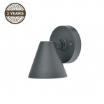 &Otilde;ue seinavalgusti Domoletti Robby YZ19193, 35W, GU10, IP44, must v., 10 cm x 13 cm