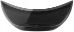 Vann, teisaldatav Besco Axya, 180 cm x 80 cm x 75 cm, ovaalne, valge/hall