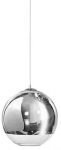 Valgusti rippuv AZzardo Silver Ball AZ0732, E27, 1 x 60 W, kroom v.