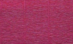 Krepp paber Cartotecnica Rossi Nr.584, 180 g/m&sup2;, bordoo, 50 cm x 2.5 cm