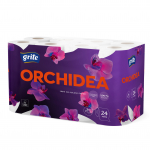 Tualettpaber Grite Orchidea, 3 kiht, 24 tk