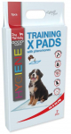 Koera treeningmatt Plaček Training X, 90 cm x 60 cm, 7 tk valge