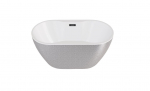 Vann, teisaldatav Besco Navia Glam, 160 cm x 80 cm x 60 cm, ovaalne, h&otilde;be