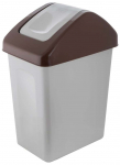 Pr&uuml;gikast Branq Plastik, pruun v., 25 l, 50 cm x 39 cm