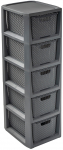 Vanniriiul Branq Rattan, 29.5 cm x 80 cm x 24 cm, grafiit v.