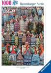 Pusle Ravensburger Gdansk, 70 cm x 50 cm, 1000 tk, mitmev&auml;rviline