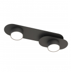 Valgusti lagi Emibig Stilo, GX53, 2 x 12 W, must v.