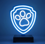 Dekoratsioon "Paw Patrol" Forever Light OW-120246 LED-valgustusega, 25 cm, sinine/valge