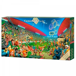 Pusle Castorland Art Football Championship, 68 cm x 138 cm, 4000 tk, mitmev&auml;rviline