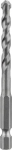 Puur Bosch, plaadid, keermega, hex, 4 mm x 9 cm