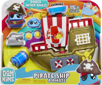Plastiliini komplekt, koos tarvikutega MGA DohKins Pirate Ship & Pirate, mitmev&auml;rviline