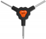 Instrument RFR H4/5 T25, roostevaba teras/chrome, must/oranž