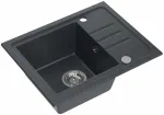 K&ouml;&ouml;givalamu Quadron Ben 116, graniit, 55 cm x 44 cm x 17.5 cm, must v.