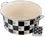 Kastrul Orion Checkerboard 113342, 26 cm, 5 l, valge v.