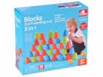 M&auml;ng Dino 3in1 Stacking Cups, mitmev&auml;rviline