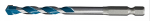 Puur Makita TCT E-15023, puit/metall/keraamika, keermega, hex, 7.5 mm x 10 cm