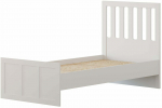 Voodi &uuml;hekohaline Kalune Design Rumy Rb-168-04-003, 90 x 190 cm, valge v., ilma madratsita