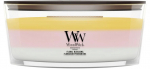 K&uuml;&uuml;nal, l&otilde;hna WoodWick Floral Blossoms, 40 - 65 h, 453 g, mitmev&auml;rviline