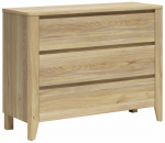 Kummut Sawira II, mauvella oak v., 90 cm x 116.5 cm x 42.5 cm