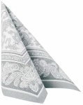 Pabersalvr&auml;tikud Pap Star Royal Ornament, 25 cm x 25 cm, hall v., 20 tk