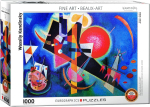 Pusle Eurographics Fine Art Wassily Kandinsky In Blue, 48.9 cm x 67.31 cm, 1000 tk, mitmev&auml;rviline