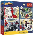Pusle 4in1 Trefl Web of Fun, 28 cm x 20 cm, 352 tk