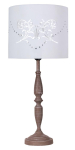 Laualambid Candellux Lighting Farisa, E27, 60W, valge v./pruun v.