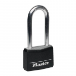 Riputatav ukselukk Masterlock 9140EURDBLKLF, must v., 40 mm