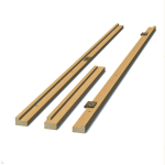 Uksepiire Jeld-Wen, 209 cm x 9.2 cm, pruun v.