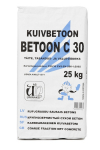 Kuivbetoon Uninaks, C30, remondi, 25 kg