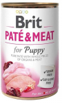 M&auml;rg koeratoit Brit Pat&eacute; & Meat 8595602530335, kanaliha/kalkun, 0.4 kg