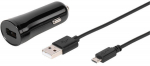 Auto laadija Vivanco, Micro USB/USB