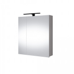 Peegelkapp Domoletti SV61-3, hall, 13.5 cm x 60 cm x 66 cm