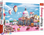 Pusle Trefl Sweets In Venice, 48 cm x 68 cm, 1000 tk