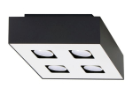 Valgusti lagi Sollux Mono 4, GU10, 4 x 40 W, valge v.