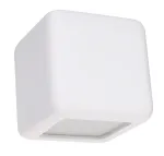 Valgusti seinale Sollux Nesta Cube 10516484, E27, 1 x 60 W, valge v. / valge v.