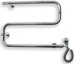 Elektriline r&auml;tikuradiator Elonika EE - 2U Left, kroom v., 60 cm x 46 cm, 40 W