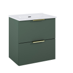 Vannitoakapp valamuga Elita Astra 168726, roheline v., 39.4 cm x 61.5 cm x 55 cm