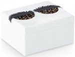 Ehetekarp AmeliaHome Lashes, 19 cm, valge