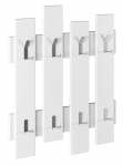 Seina riidenagi Kalune Design Wave, 79 cm x 64 cm, valge v.