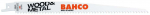 Edasi-tagasi liikuv saetera Bahco Sandflex Bi-Metal Sawblades SL, metall, 300 mm, 2 tk