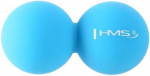 Massaažipall HMS Double Massage Ball BLC02, sinine v., 6.5 cm